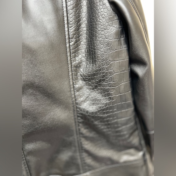 Bernardo polyurethane leather Jacket - Picture 5 of 9